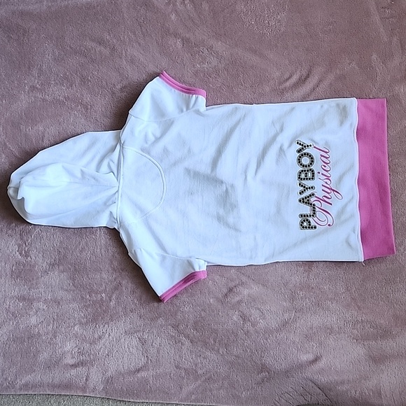 NWOT Playboy Velour top - Picture 4 of 6